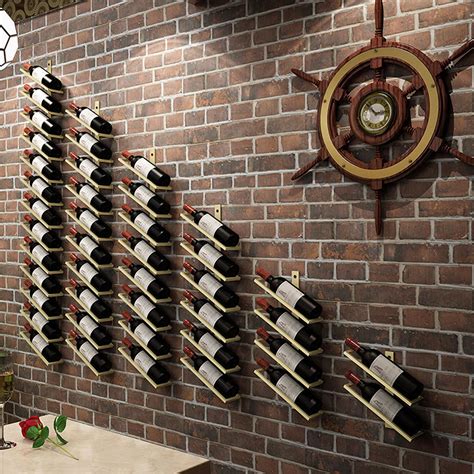 Wine Bottle Metal Holder 